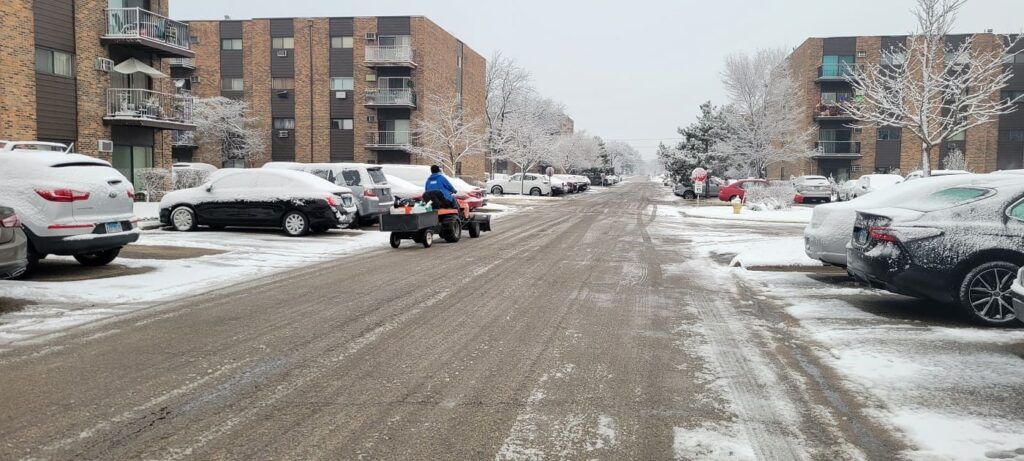 The staff diligently maintained these areas, keeping them clean and free from ice to guarantee unimpeded access for individuals